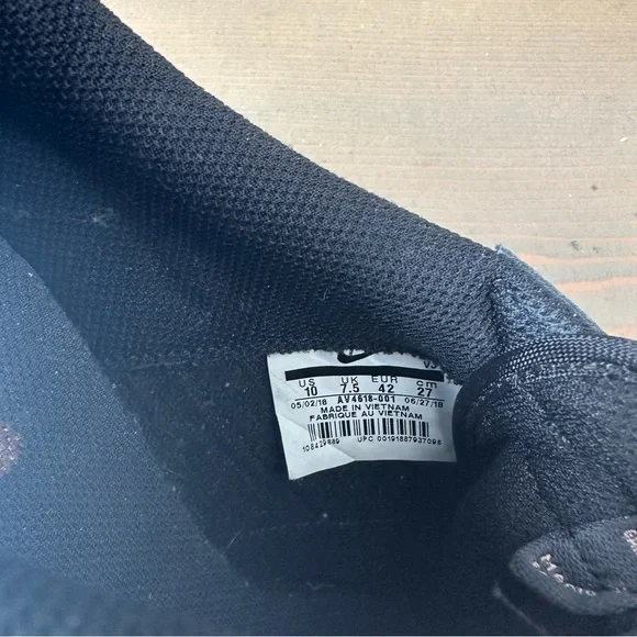 Nike - Women's Cortez Black & Rose Gold Sneakers - US 10.0 - Picture 9 of 9